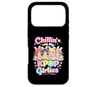 Custodia per iPhone 17 Pro Pasqua Kpop Musica Chillin Con Il Mio K-pop Ragazze Donne Ragazze