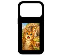 Custodia per iPhone 17 Pro Pasqua Meme Gatto Prendendo Selfie Gesù Resurrezione Cristiano