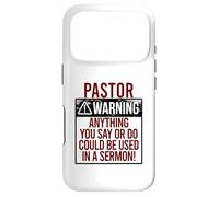 Custodia per iPhone 17 Pro PASTOR WARNING! QUALCOSA DICI POTREBBE ESSERE IN UN SERMONE! Meme