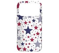Custodia per iPhone 17 Pro Patriotic American Flag Stars 4th Of July
