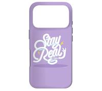 Custodia per iPhone 17 Pro Paul Frank Stay Real Bubble Testo