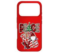 Custodia per iPhone 17 Pro Peace and Love Xmas Elements Graphic Christmas Gnome Women
