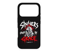 Custodia per iPhone 17 Pro Peccatori salvati da Grace Christian Skeleton Efesini 2:8