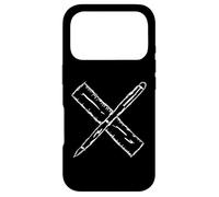 Custodia per iPhone 17 Pro Penna e righello Schizzo Architetto Designer Interior Design