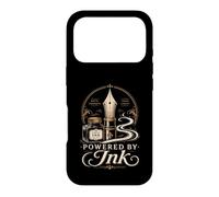Custodia per iPhone 17 Pro Penna stilografica, con pennino per diari e amanti degli innamorati, stile vintage, alimentato da inchiostro