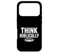 Custodia per iPhone 17 Pro Pensa biblicamente alla fede cristiana Inspirational