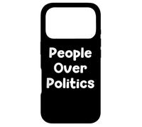 Custodia per iPhone 17 Pro People Over Politics Human Rights Protest Saying Design