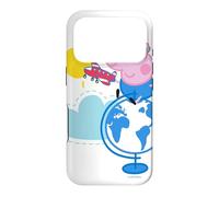 Custodia per iPhone 17 Pro Peppa Pig Globe Colour