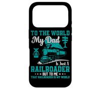 Custodia per iPhone 17 Pro Per il mondo mio padre è solo un ferroviere, ma per me quel treno