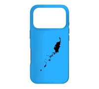 Custodia per iPhone 17 Pro Per orgogliosi ex-pats, vacanzieri e marinai | Palau Mappa