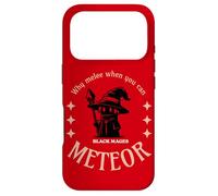 Custodia per iPhone 17 Pro Perché mischia quando puoi METEOR - Black Mage