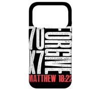 Custodia per iPhone 17 Pro Perdona 70 x 7 volte settanta volte sette Gesù Matteo 18:22