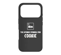 Custodia per iPhone 17 Pro Periodic Table Mm Element of Cookie Atomic Symbol