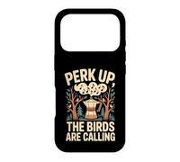 Custodia per iPhone 17 Pro Perk Up The Birds Are Calling Birdwatching Caffè