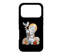 Custodia per iPhone 17 Pro Persian Cat Coquette Cristiano Cuore Crocifisso Colomba