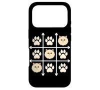 Custodia per iPhone 17 Pro Persian Cat Paws Grid Game