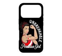 Custodia per iPhone 17 Pro Peruvian Girl Tee Heritage Perù Latina Donne Forti