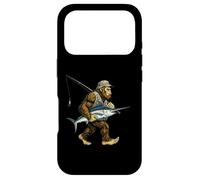 Custodia per iPhone 17 Pro Pesce spada Bigfoot Pescatore Sasquatch Pesca in acqua salata