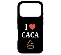 Custodia per iPhone 17 Pro Péteur prout j'aime le caca Humour i love caca