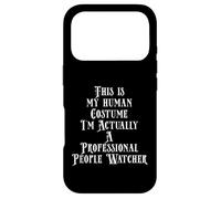 Custodia per iPhone 17 Pro Philanthropist People Watcher Costume For Creepy Guys