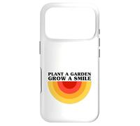 Custodia per iPhone 17 Pro Pianta un giardino Fai crescere un sorriso (Retro Graphic)