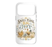 Custodia per iPhone 17 Pro Piccolo gregge Big Joy Backyard Chicken Farm Amante