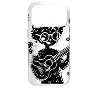 Custodia per iPhone 17 Pro Piccolo Ukulelist Giocatore di Ukulele per Ragazzi