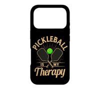 Custodia per iPhone 17 Pro Pickleball è la mia terapia divertente Pickle Ball Citazione