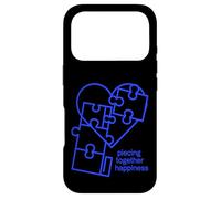 Custodia per iPhone 17 Pro Piece Together Happiness Puzzle Cuore Design