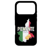 Custodia per iPhone 17 Pro Piemonte Italia Retro Regione Mappa Vintage Pasta Souvenir