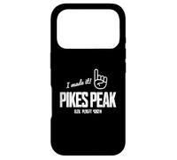 Custodia per iPhone 17 Pro Pikes Peak Colorado Vintage I Made To The Summit