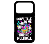 Custodia per iPhone 17 Pro Pinball Machine Player Don't Talk During Multiball