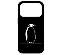 Custodia per iPhone 17 Pro Pinguino Linea Grafica Amante Uccelli
