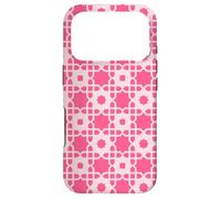Custodia per iPhone 17 Pro Pink Star Girly Female Youthful Fashion Pop Art Pattern