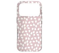 Custodia per iPhone 17 Pro Pink White Teardrop Leaf-like Petal Seedpod Nature Pattern
