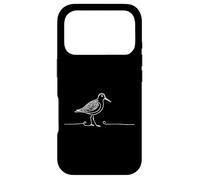 Custodia per iPhone 17 Pro Piro Piro delle Praterie Line Art Ornitologia