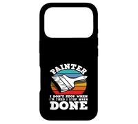 Custodia per iPhone 17 Pro Pittore non fermarsi quando stanco si ferma quando è finito