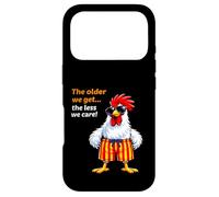 Custodia per iPhone 17 Pro Più invecchiamo e meno ci interessa Funny Rooster Summer Mood!