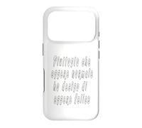 Custodia per iPhone 17 Pro Piuttosto che essere normale ho deciso di essere felice.