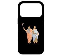 Custodia per iPhone 17 Pro Platone E Aristotele Prendendo Selfie Divertente Filosofia Greca