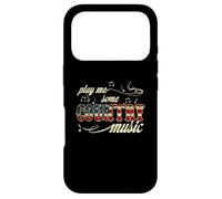 Custodia per iPhone 17 Pro Play Me Some Country Music Festival Western Bandiera americana