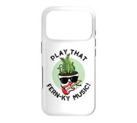 Custodia per iPhone 17 Pro Play That Fern-ky Musica Divertente Pianta Pun