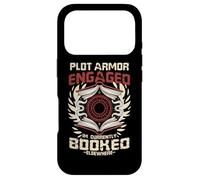 Custodia per iPhone 17 Pro PLOT ARMOR ENGAGED I'M CURRENTLY BOOKED ELSEWHERE