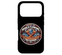 Custodia per iPhone 17 Pro Plumbing Day Keeping the World Fluing, chiave idraulica e strumento