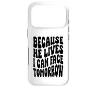 Custodia per iPhone 17 Pro Poiché egli vive io posso affrontare domani la risurrezione cristiana