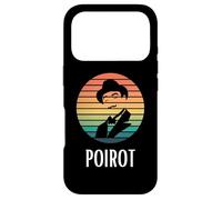 Custodia per iPhone 17 Pro Poirot Hat Baffi colori vintage