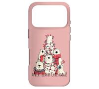 Custodia per iPhone 17 Pro Polar Bears Loves Xmas A Very Bearry Christmas Bear Tree