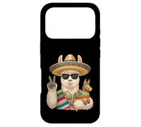 Custodia per iPhone 17 Pro Poncho con lama messicana Cinco De Mayo Fiesta Sombrero Meme