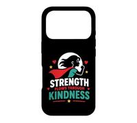 Custodia per iPhone 17 Pro Positive Quote woman Strength Flows Through Kindness