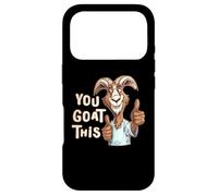 Custodia per iPhone 17 Pro Positivo Inspirational Motivational You Goat This Funny Pun
